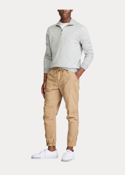 Men's Polo Ralph Lauren Stretch Relaxed Fit Twill Pants | 097581OGB